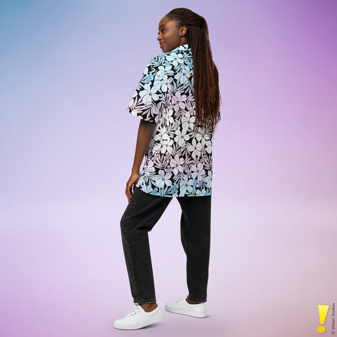 Transgender Pride Aloha Hawaiian Shirt